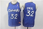 Youth Magic 32 Shaquille O'neal Blue Throwback Jersey